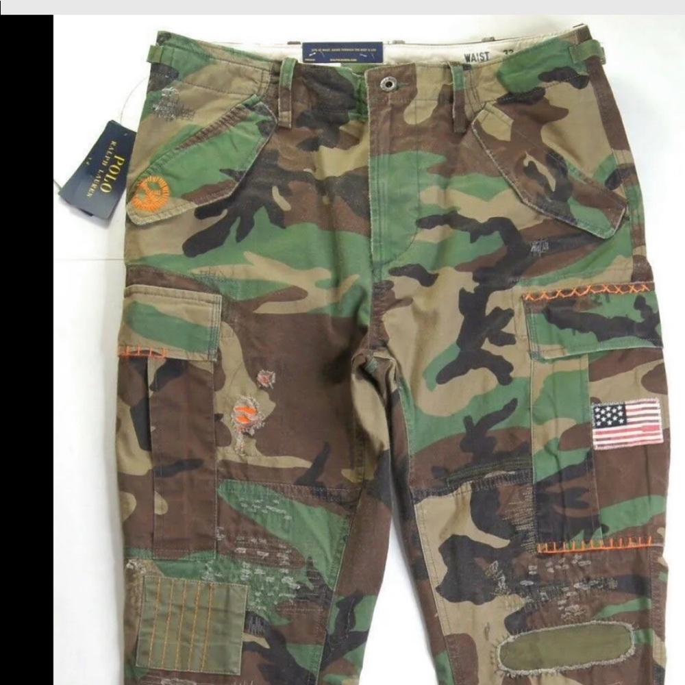 Authentic Big and tall Ralph Lauren Utility cargo pants classic fit